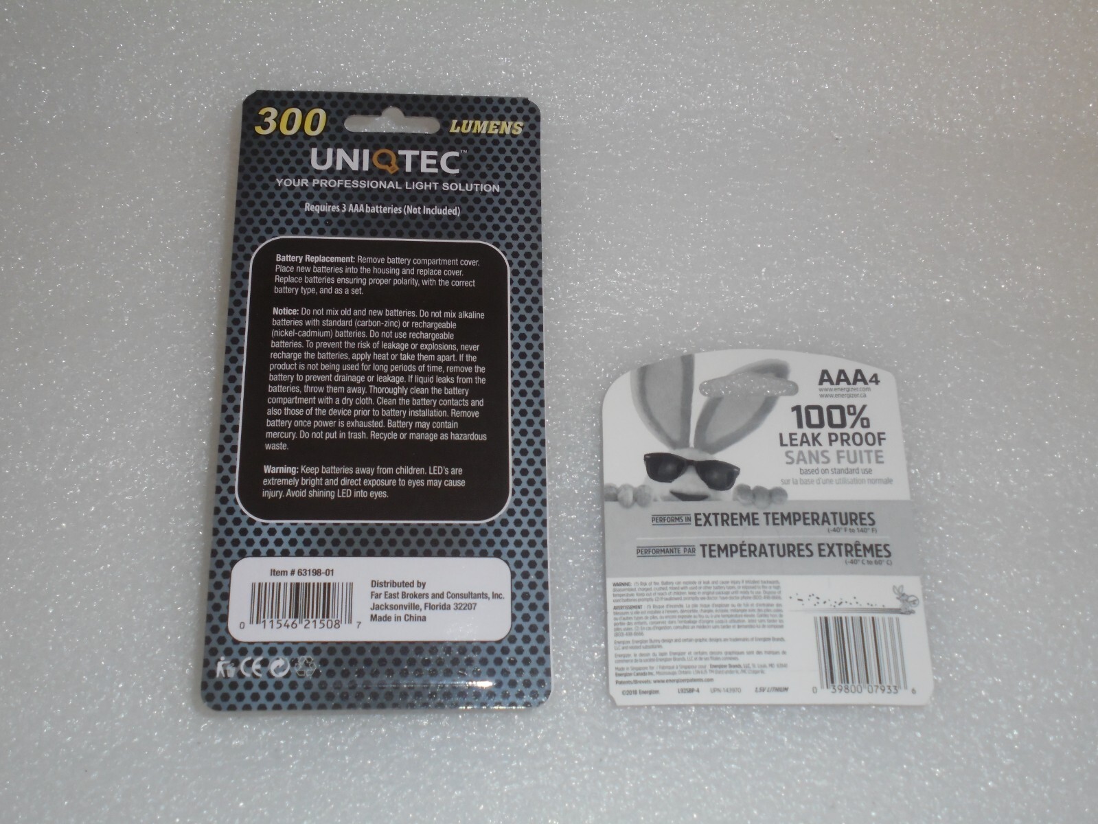 UNITEC- SUPER BRIGHT ALUMINIUM LED FLASHLIGHT! BATTERIES INCL! NEW! MFG. SEALED!