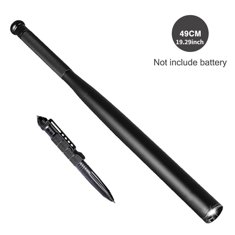 Baseball LED Flashlight Waterproof Super Bright Baton Aluminum Alloy Torch