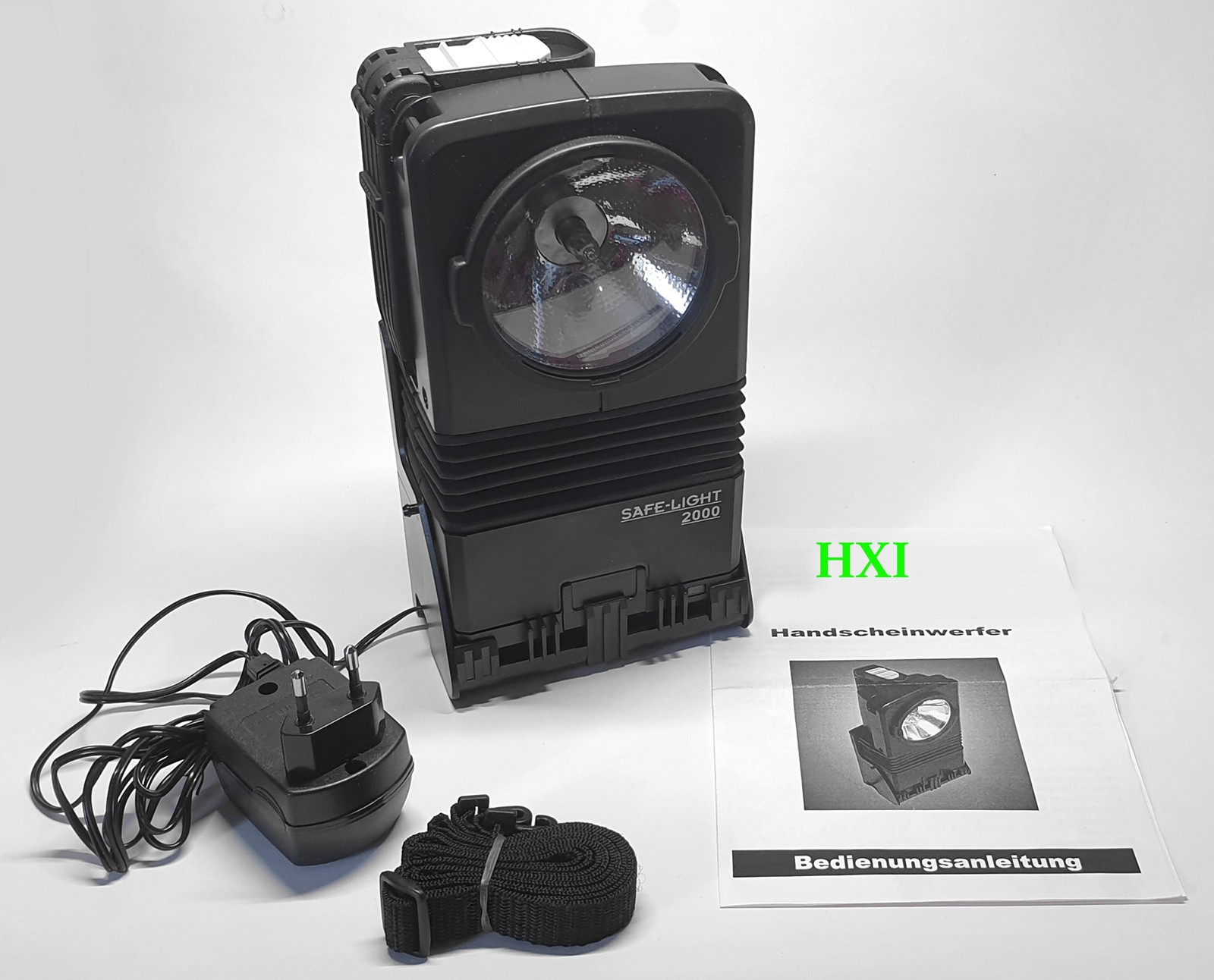 Safety Handheld Spotlight HXI DFA SL 2000-10 Watt 6V G4 390 lm IP54 NEW Original Packaging