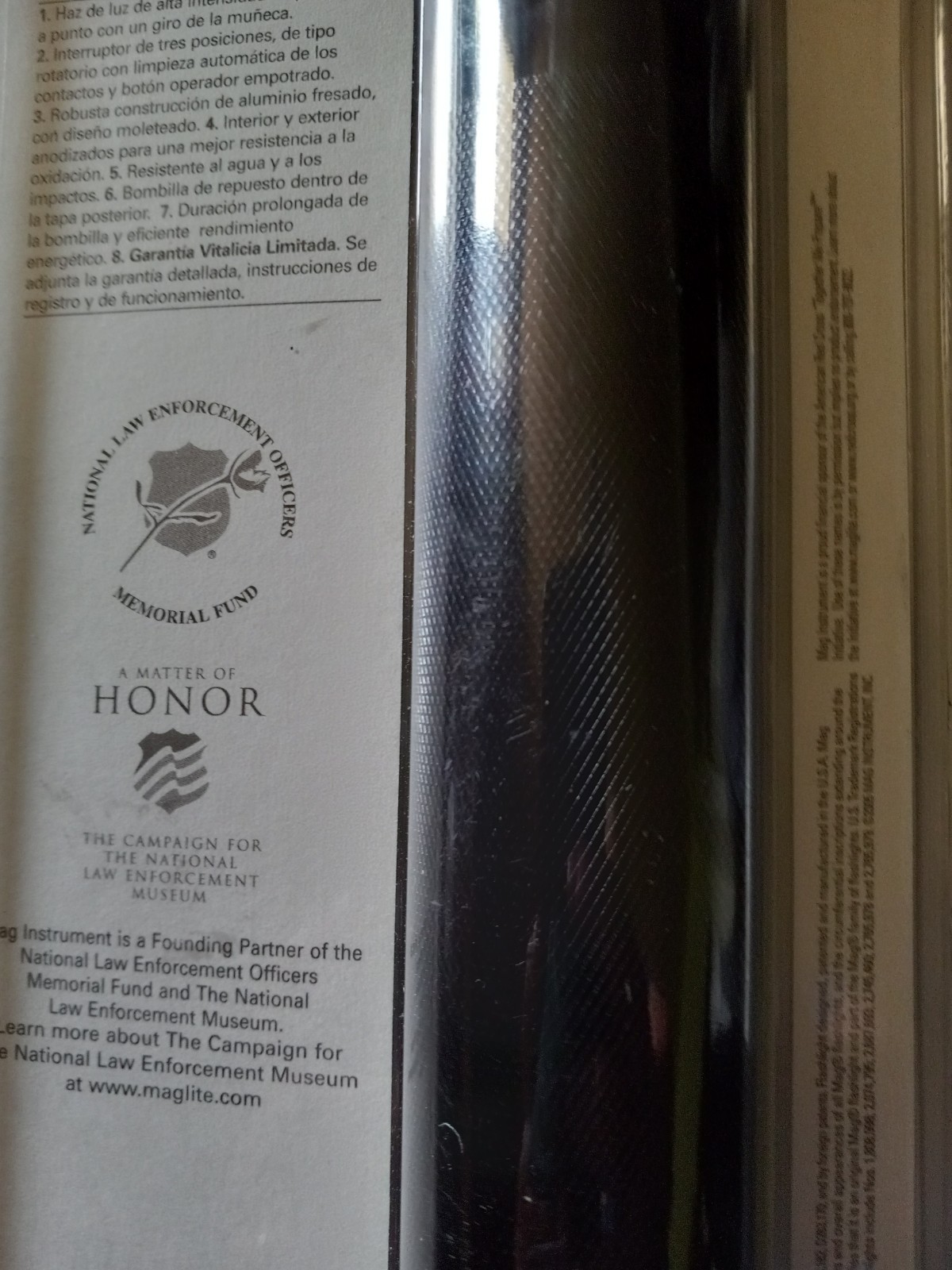 NOS Maglite Krypton 4D Cell