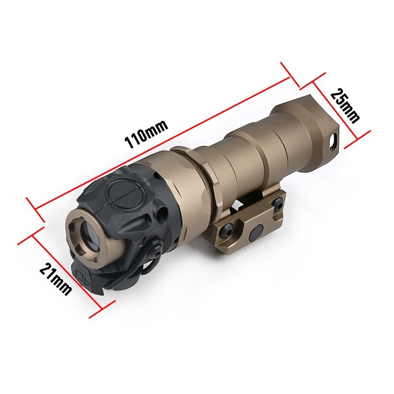 Metal KIJI K1 K1-10 Aluminum IR 850nm Weapon Light Hunting IR Light Flashlight