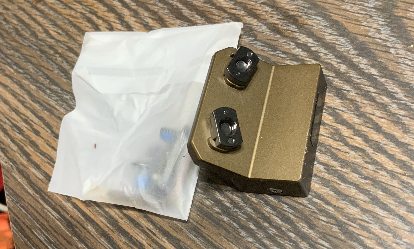 Olight MLOC Mount Adapter with Quick Release. Desert Tan, HARD TO FIND COLOR TAN