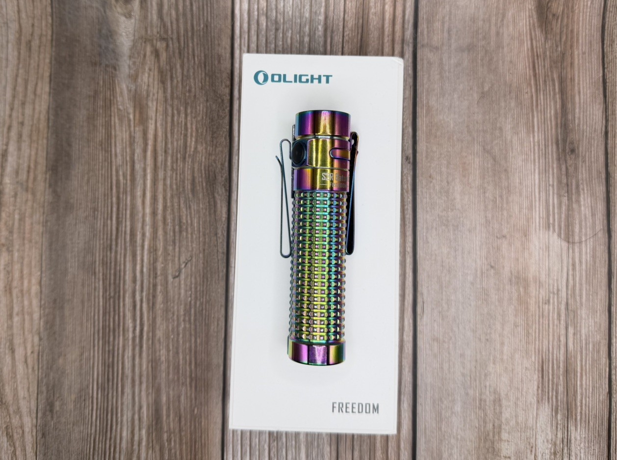 Olight S2R Baton II Ti Titanium FREEDOM, LIMITED EDITION