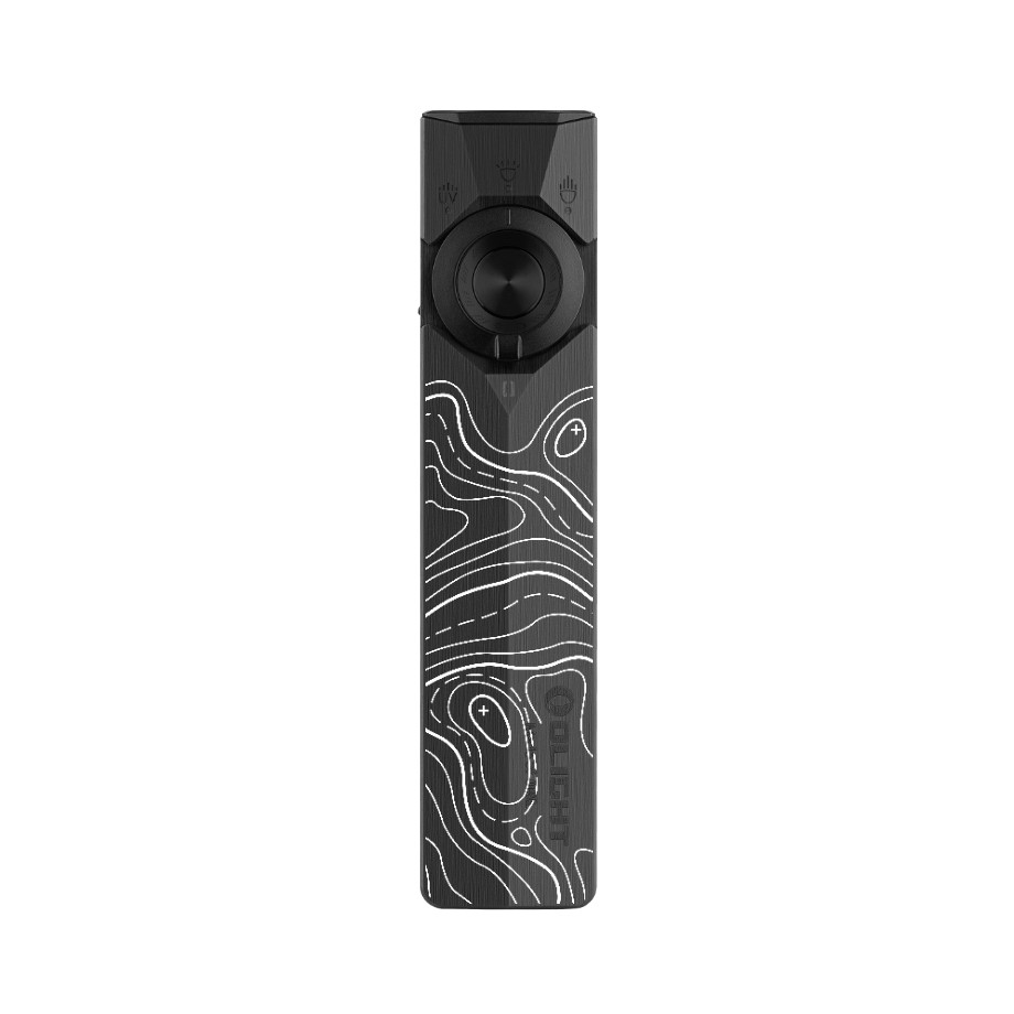 Olight ArkPro Ultra Class 3R Onyx Black CW Topo Flashlight, 1700 Lum, 205 M, OAL