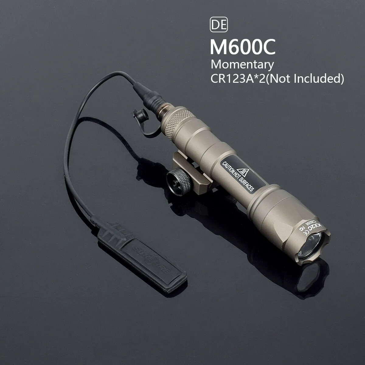 Light M600 M600B M600C Dual Pressure Switch Airsoft AR15 Flashlight