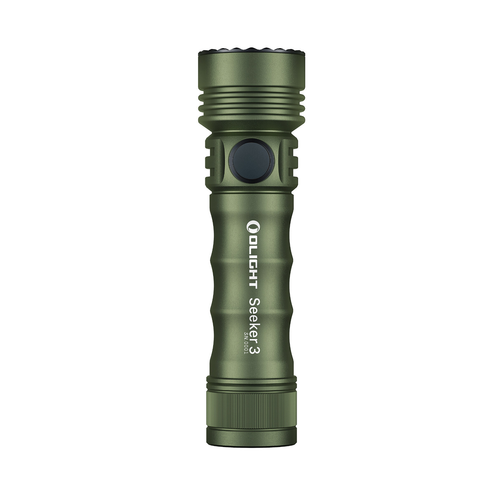 Olight Seeker 3 OD Green Rechargeable Floodlight Flashlight, 3500 Lumens, 220 M