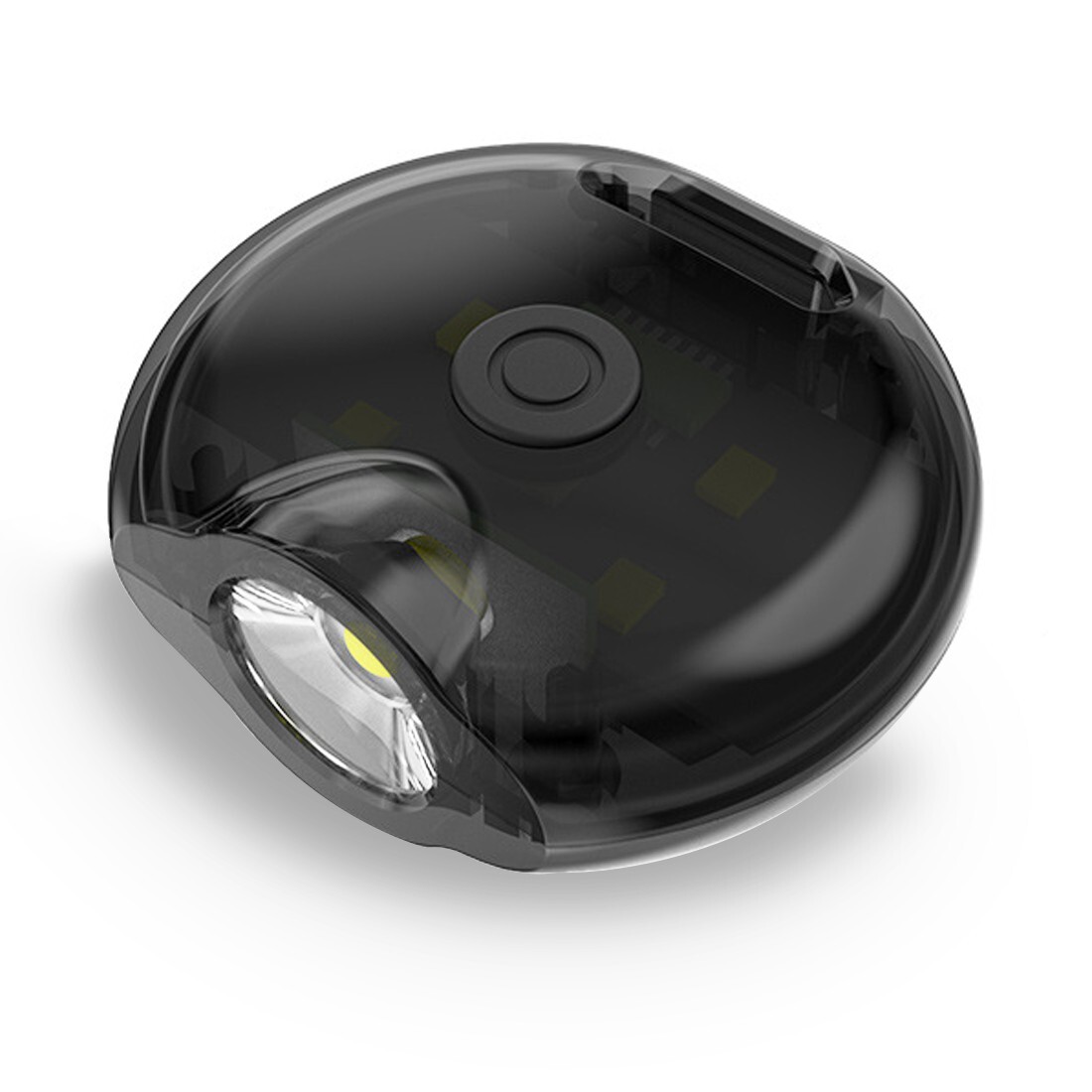 Mini Keychain Flashlight 7 Light Modes 80 Lumen, USB Type-C Rechargeable, 1 Pack