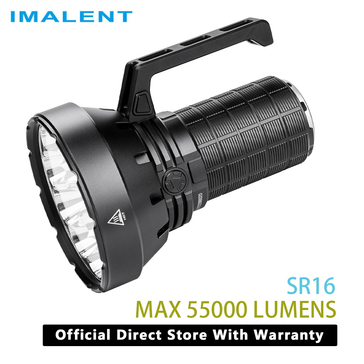 IMALENT SR16 55000 Lumen LED Flashlight Rechargeable CREE XHP50.3 HI High Bright