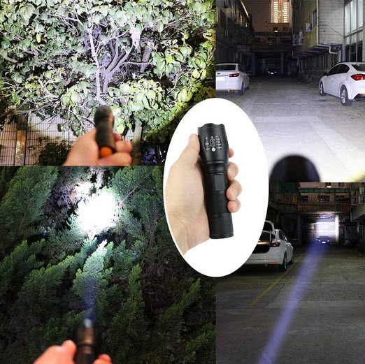 Ultra-Bright Flashlights Military Grade XML-T6 LED Tactical Flashlight