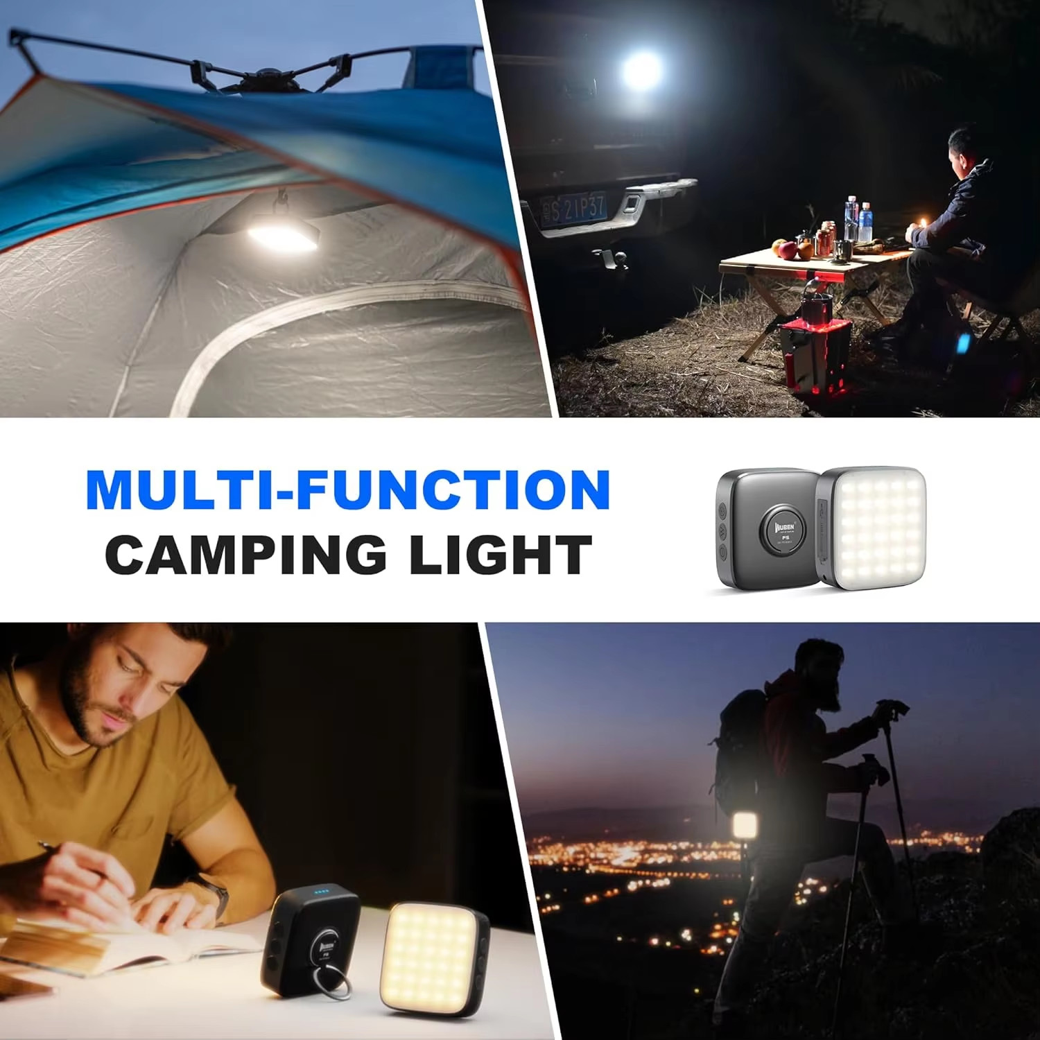 WUBEN F5 Multifunctional camping Light 500 Lumens IP64 Type-c Charging Mobile