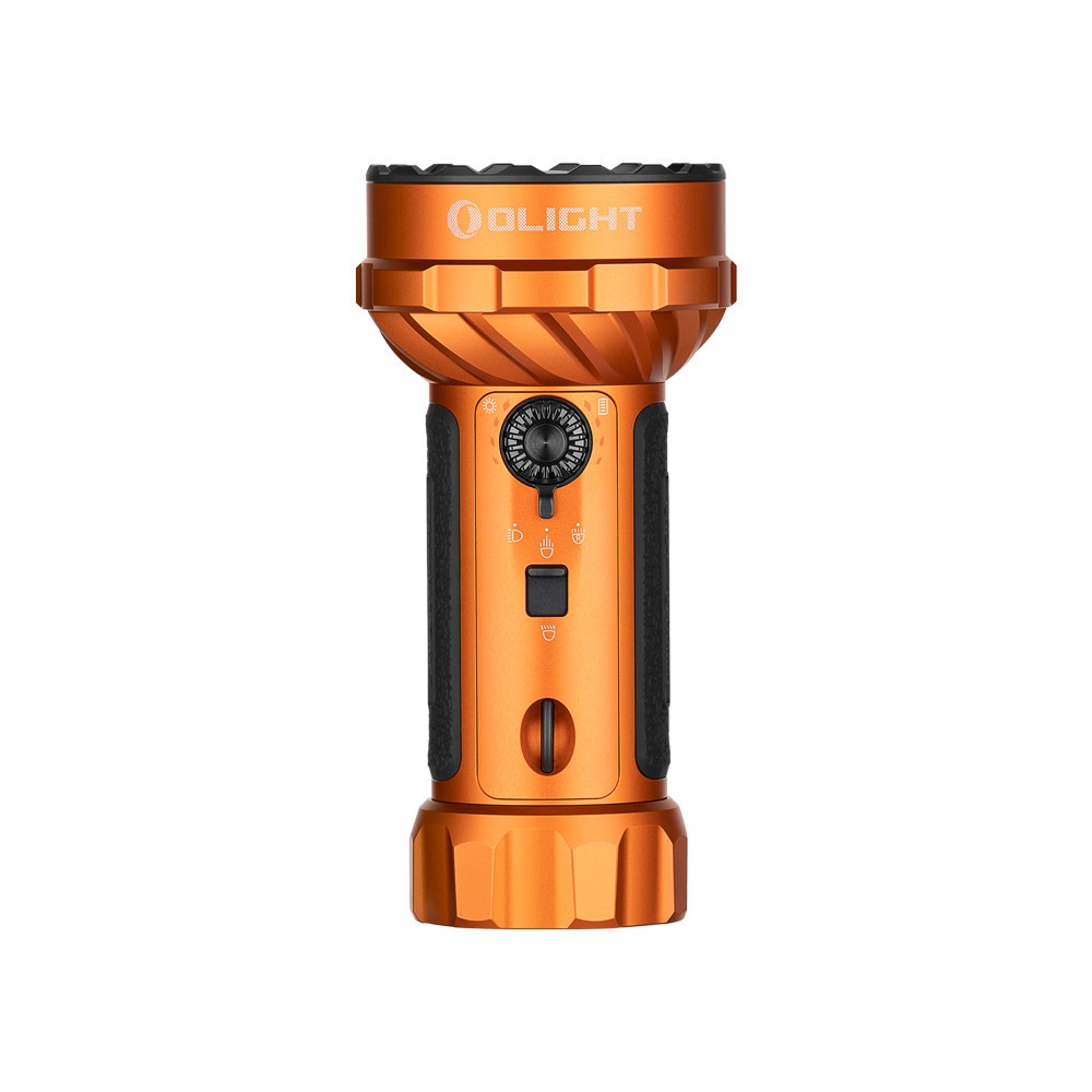 Olight Marauder Mini 2 Orange Wide-Beam High-Intensity Flashlight, 10000L, 750M