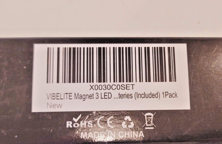 VIBELITE Magnet 3 LED Magnetic Pickup tool Telescoping Neck New in Box