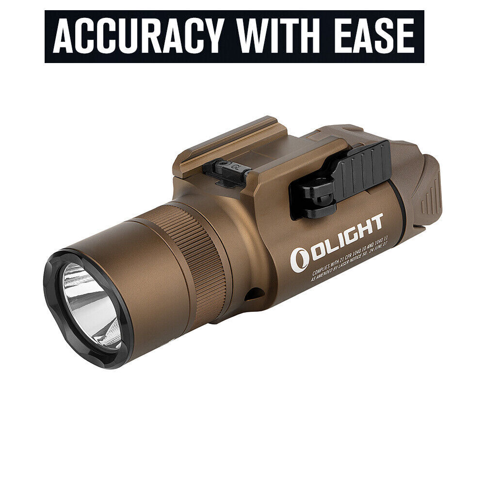 Olight Baldr Pro R Tactical  Flashlight 1350 Lumens Desert Tan