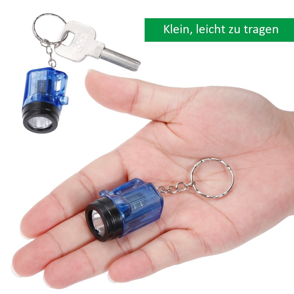 24pcs keychain flashlight mini lamp 4cm