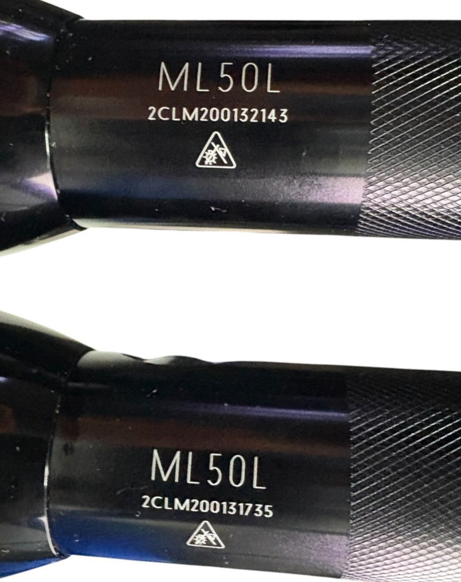 2 X Mag-Lite LED Flashlight __Model ML50L __LED Mag Instrument