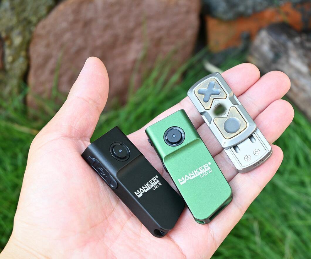 Mankerlight Mini Keychain Light 1020 Lumen EDC Rechargeable Everyday Flashlight