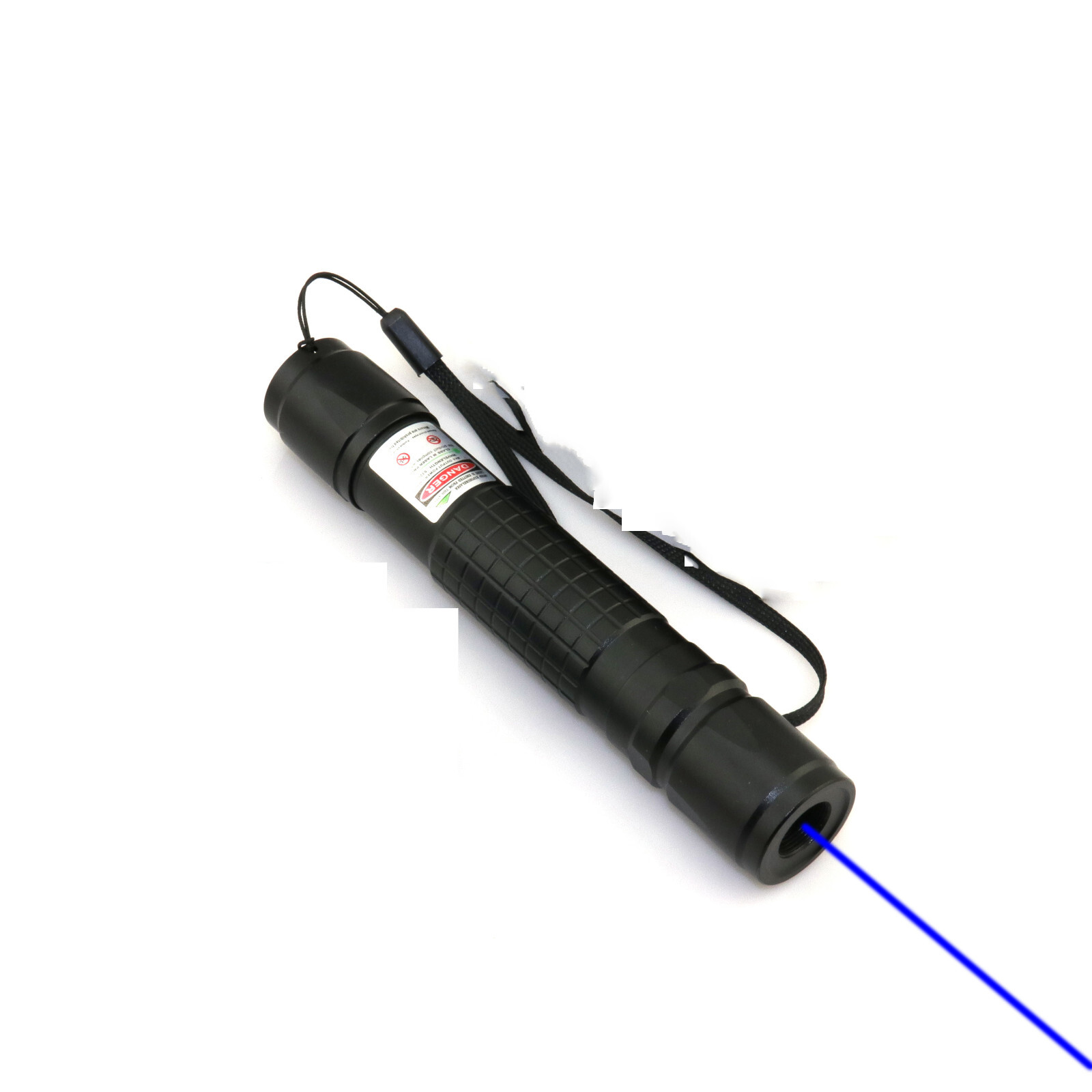 1mw Adjustable Focus Blue Light Pen Visible Beam Light Flashlight 450nm