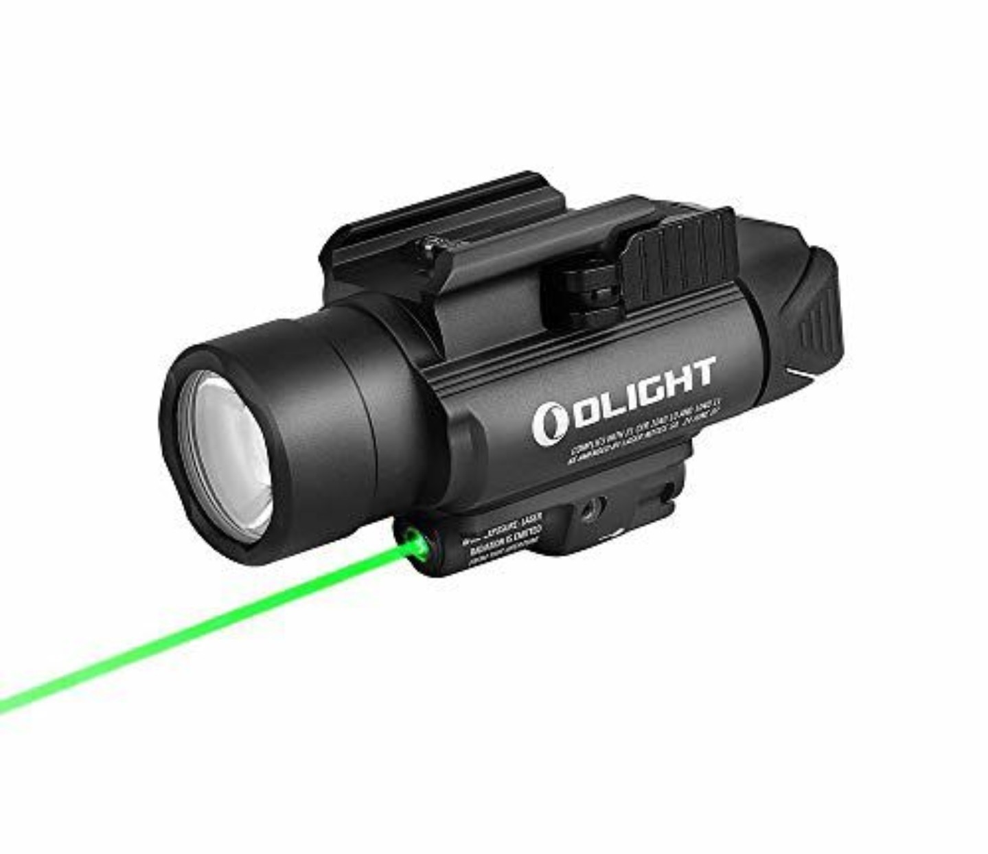 Olight Baldr Pro 1350 Lumens Tactical Light w/ White LED & Green Laser