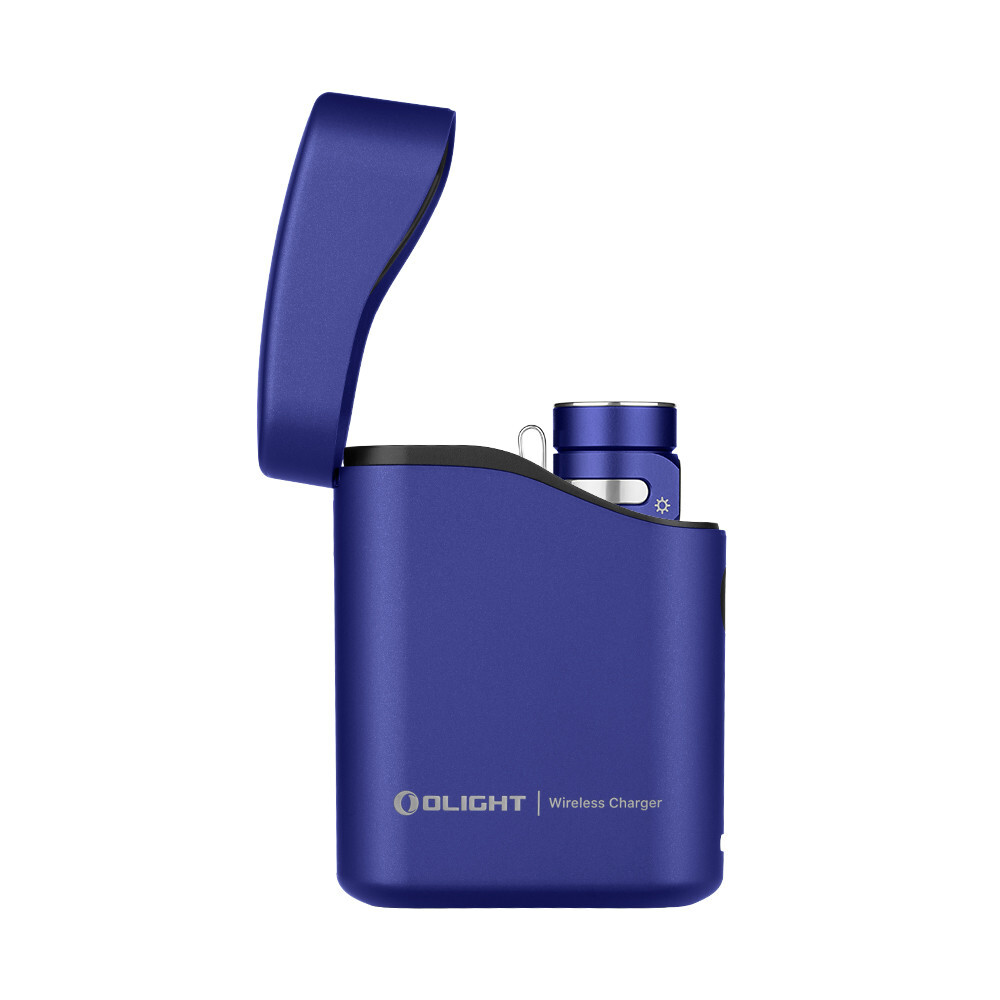 Olight Baton 4 Regal Blue Premium Rechargeable Flashlight & Warrior Nano Black