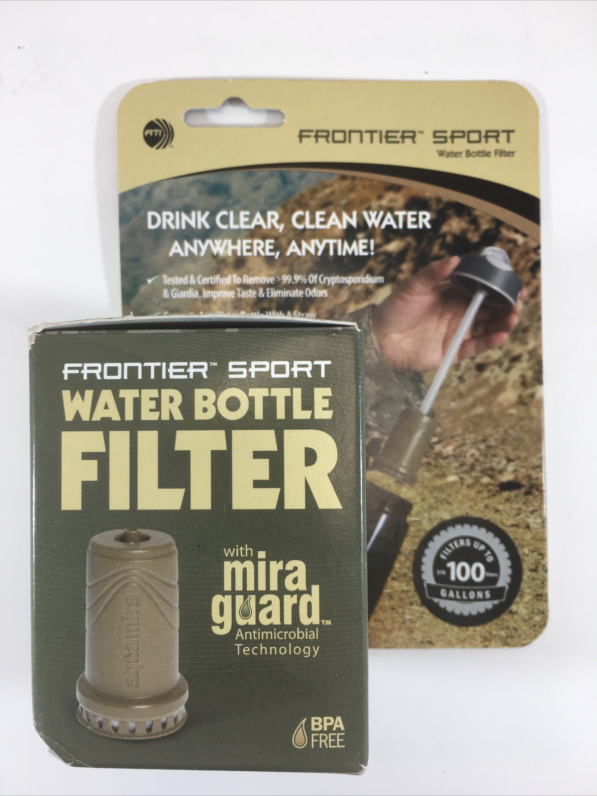 ROTHCO Outdoor Sports AQUAMIRA TACTICAL WATER BOTTLE FILTER (BEP001029)