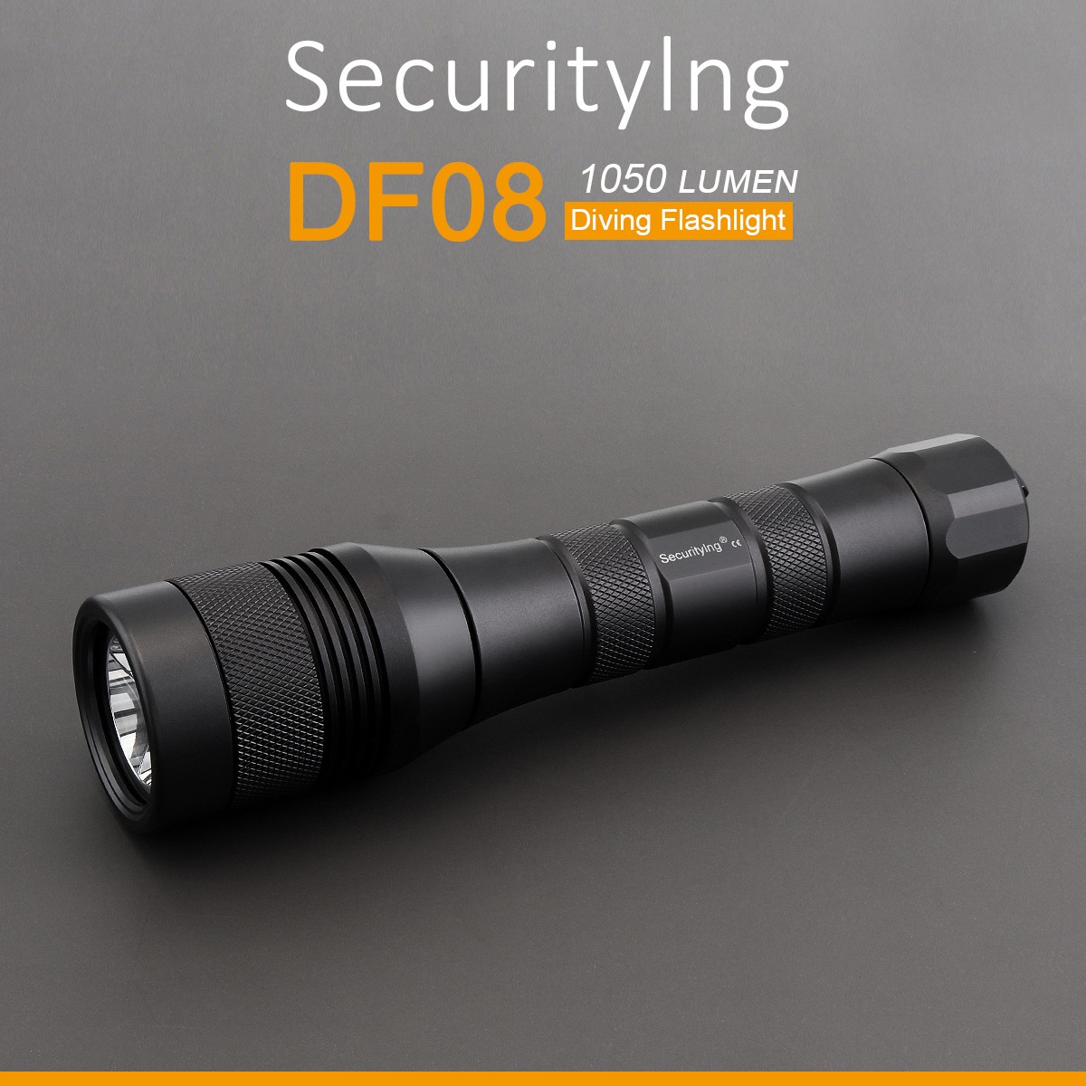 Underwater Waterproof Scuba Diving Flashlight for Professional Diving/Outdoor US