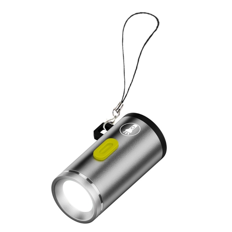 Portable USB C Flashlight Type C Connectors Light With Bright LED Light Sources