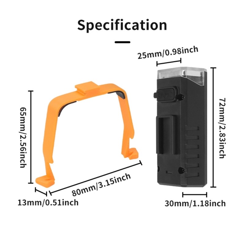 Quick Charging Spotlights For FLIP Device Ergonomic Type C Port