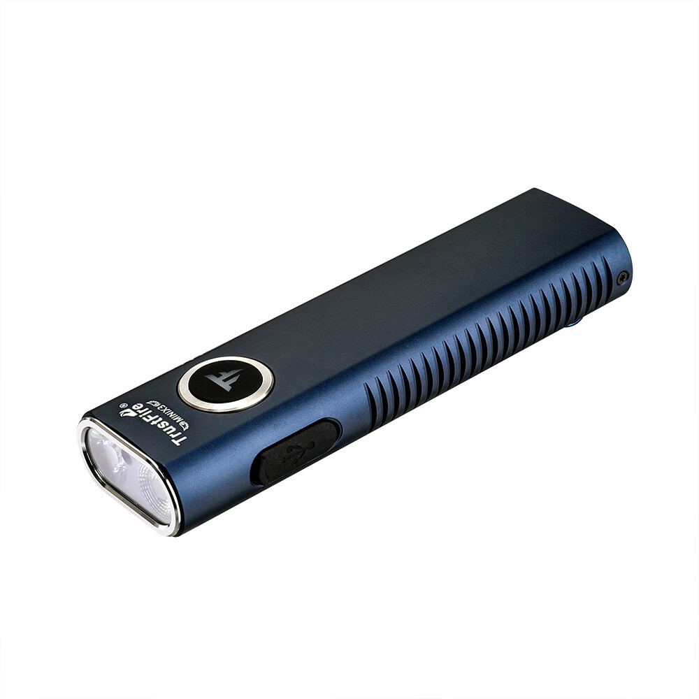 Trustfire X3 Rechargeable EDC Flashlight Magnet Torch , Red Light , Green Laser