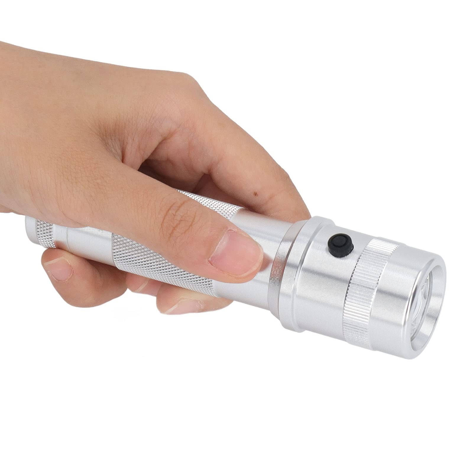 Miskall Multicolor Flashlight, RGB Color Changing Aluminium Alloy Edison Mult…