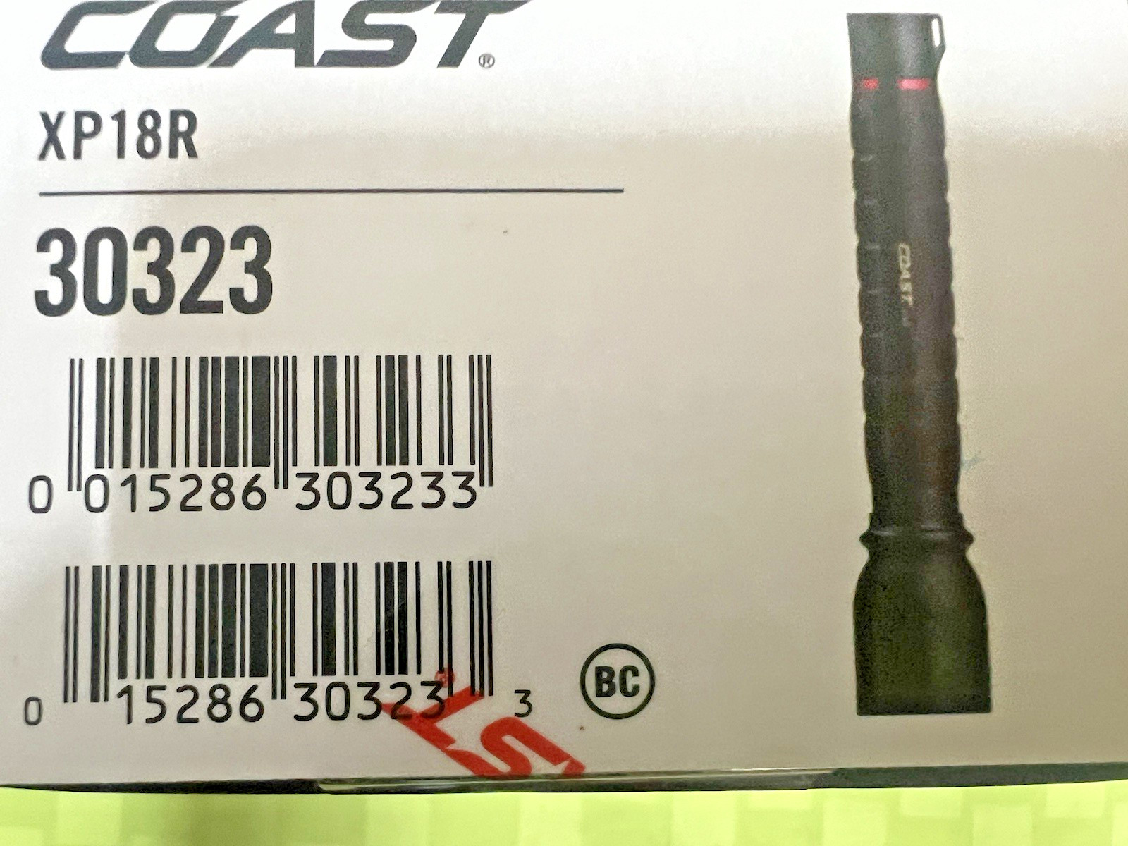 Coast Professional Series XP18R 4900 Lumens Hybrid Rechargeable LED 347 M NEW