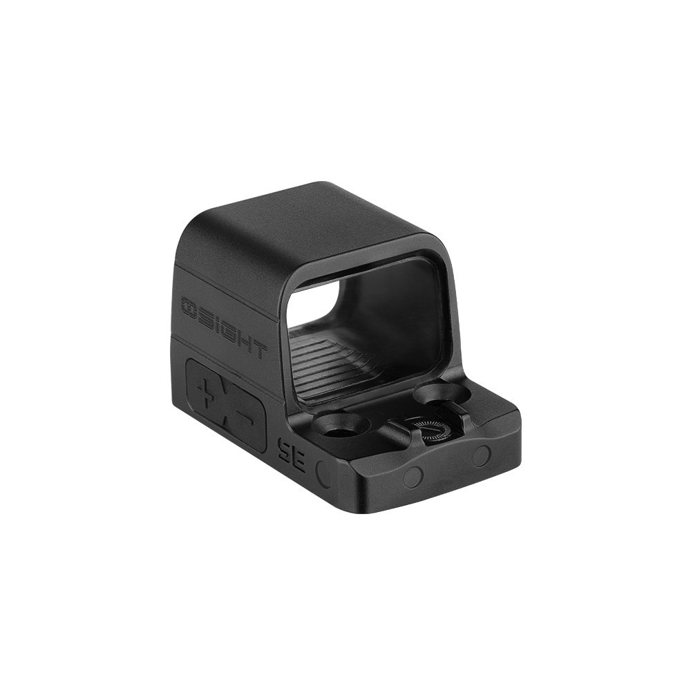 Osight SE Green 2 MOA Dot and 32 MOA Circle Enclosed Optic, RMSc Footprint, Blac