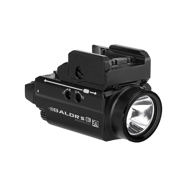Olight Baldr S Rechargeable 800 Tactical Weapon Light, Blue Laser, GL/Pica A1