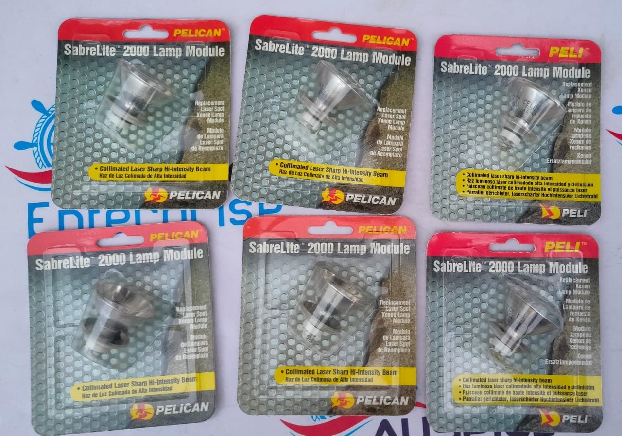 PELICAN SABRELITE 2000 LAMP MODULE LOT OF 6