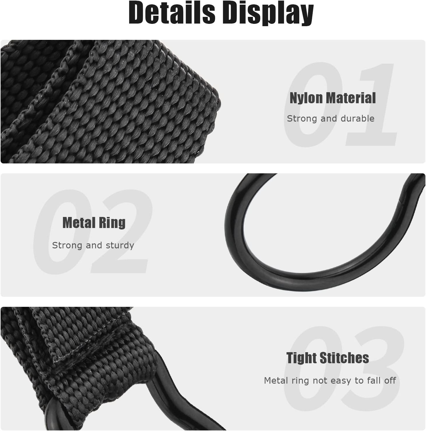 Portable Clip-On Nylon Flashlight Holder for Duty Belt – Secure and Reliable