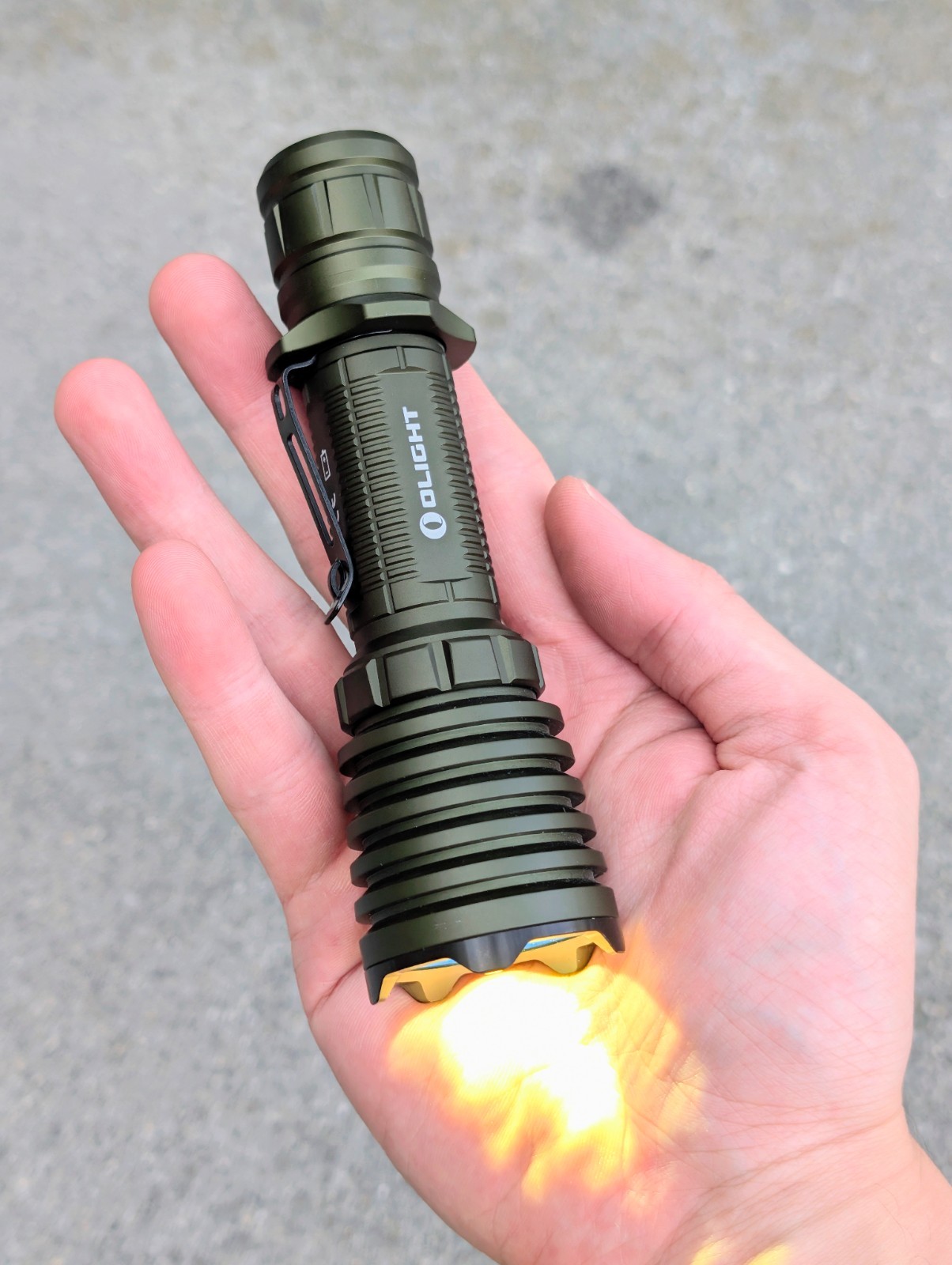 Olight Warrior X Olive Drab Green (ODG) RARE