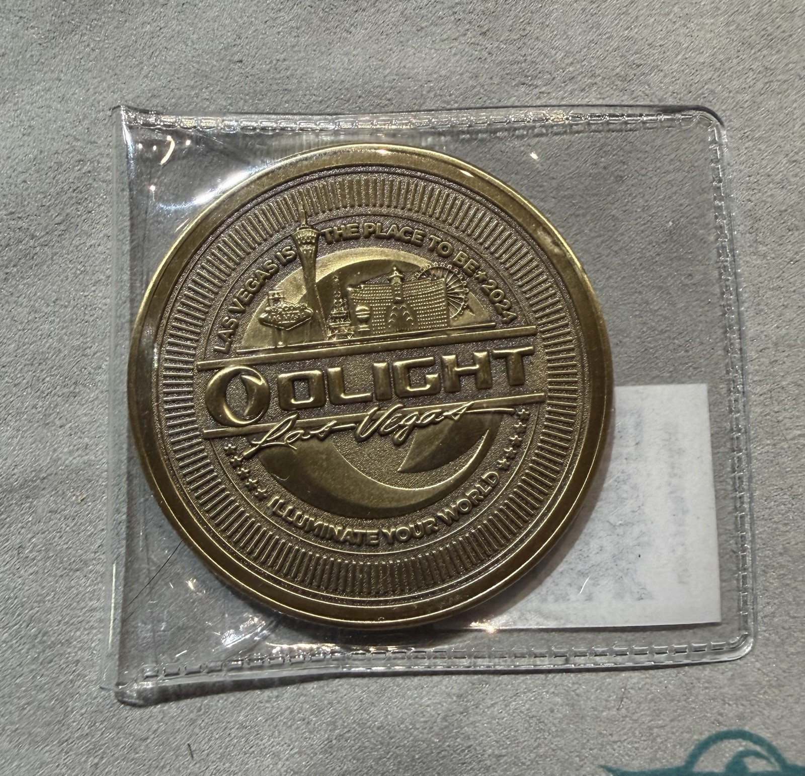 Olight Ofan Day 2024 Las Vegas Challenge Coin Swag