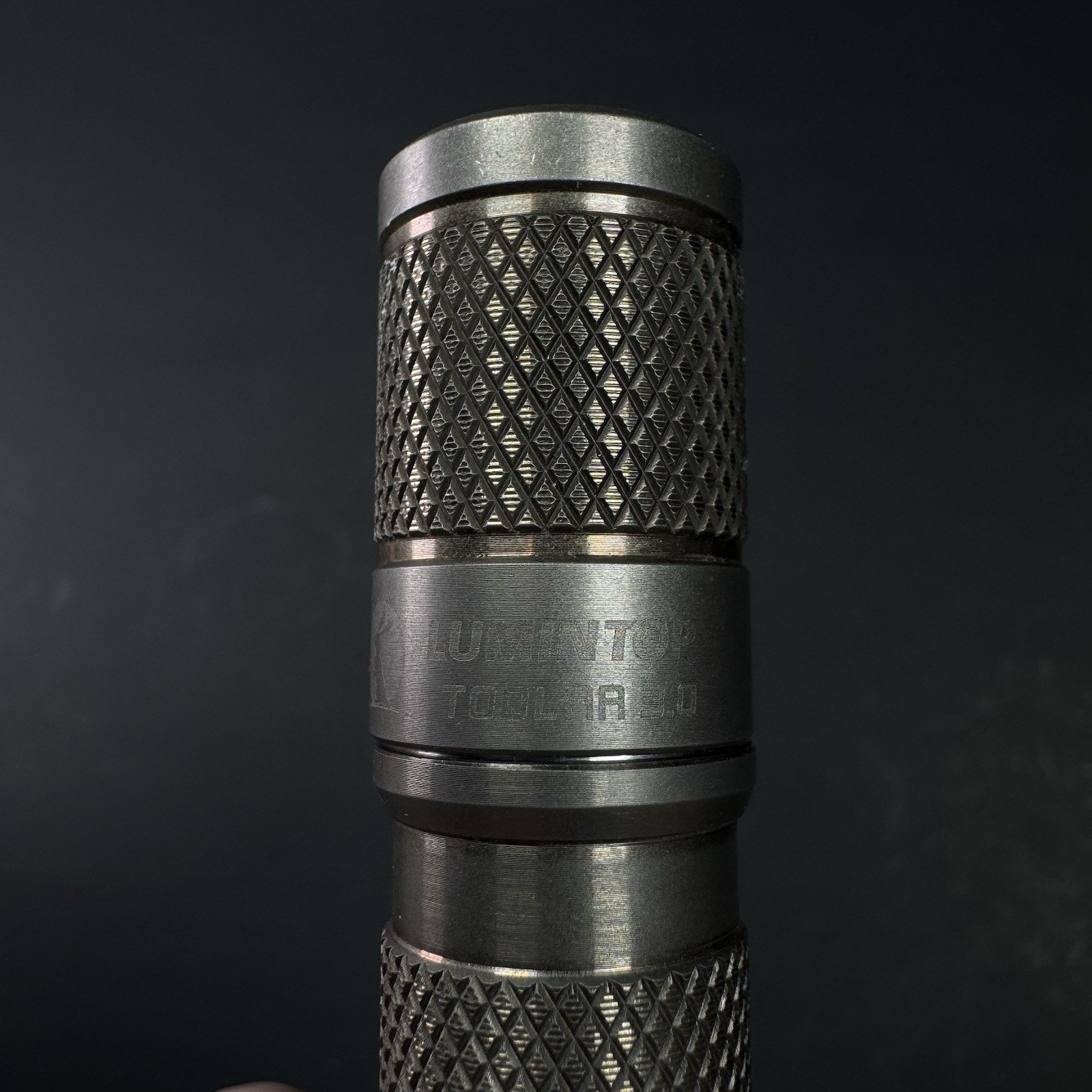 Lumintop Tool AA 3.0 Anodized Bronze/Tumbled Titanium Flashlight 900 Lumens