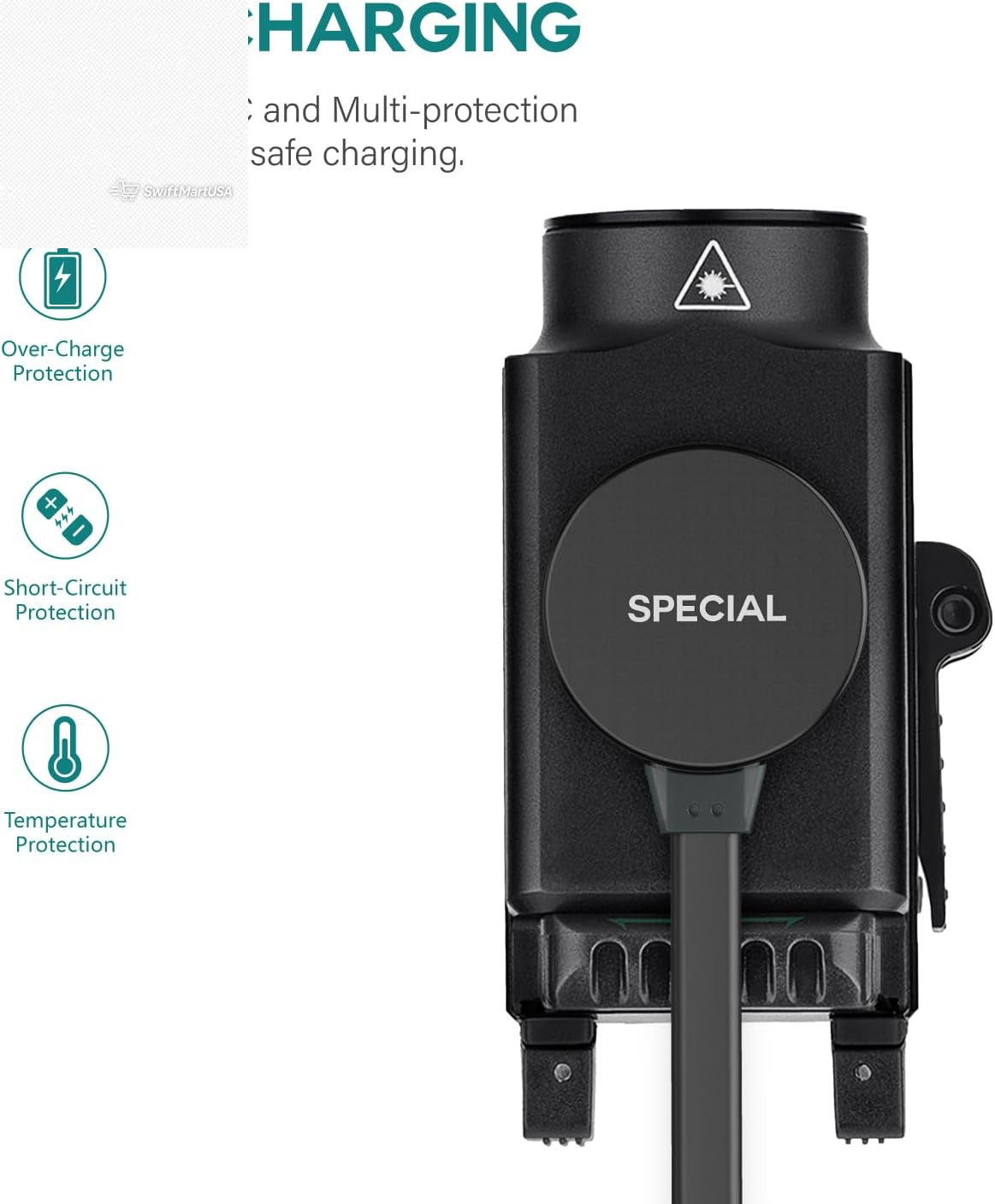 MCC S Magnetic Charging Cable Only Compatible with Olight Flashlight Baldr RL Mi