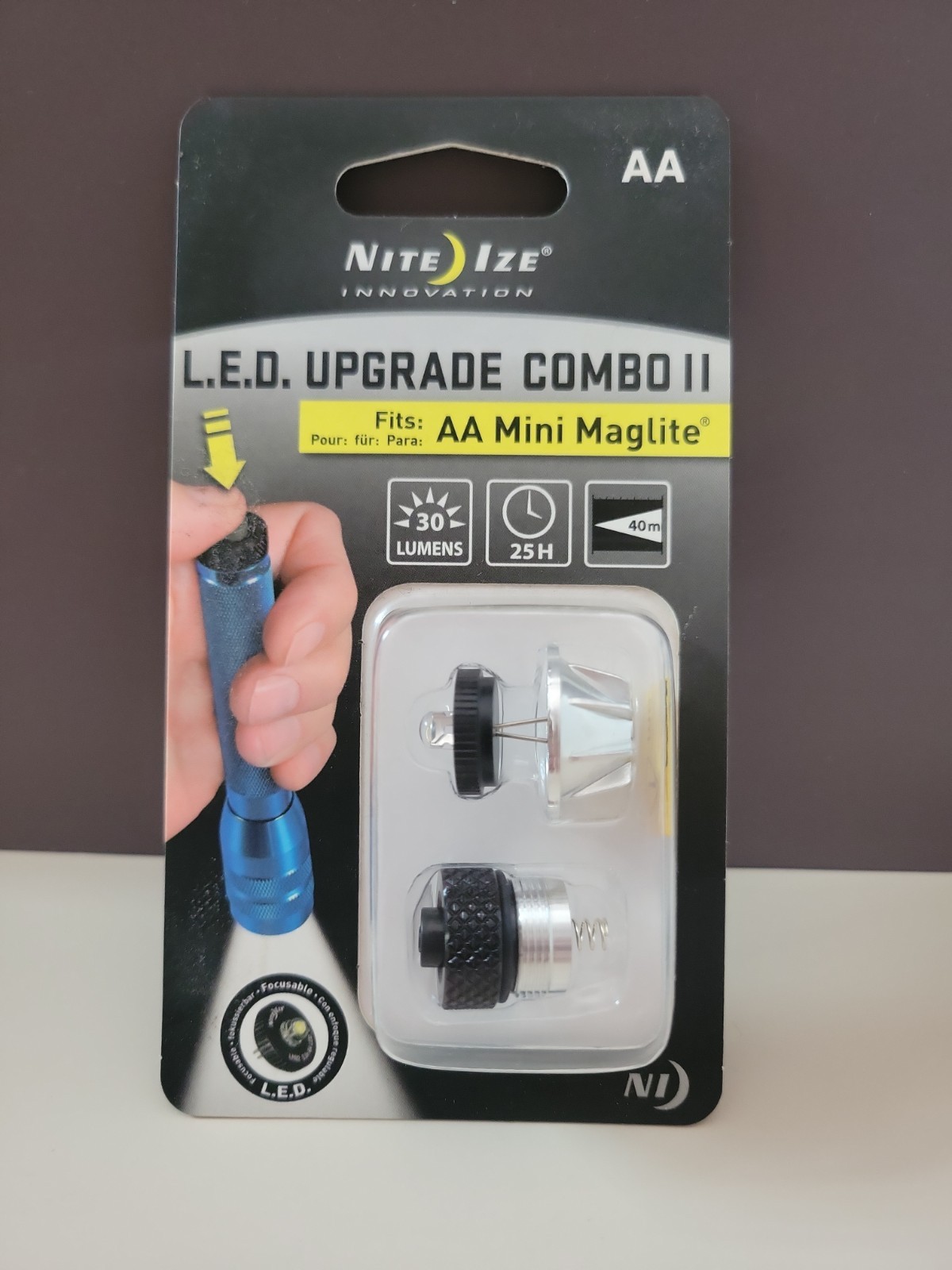 Nite Ize LED Upgrade Combo II Fits: AA Mini Maglite #LUC2-07 NEW