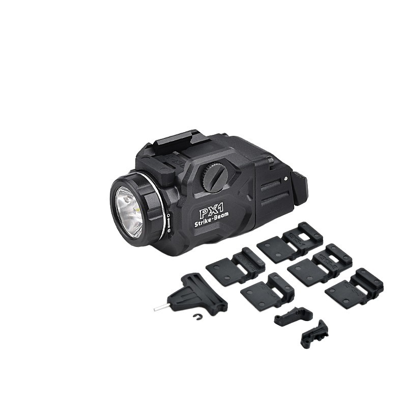 Tactical PX1 Mounted Light 800Lumens Hunting Includes High, Low Paddle Switches