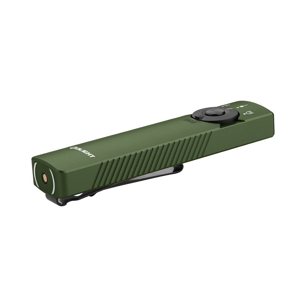 Olight Arkfeld Pro OD Green CW Flat Flashlight, LED Light, UV/Laser, 1300L