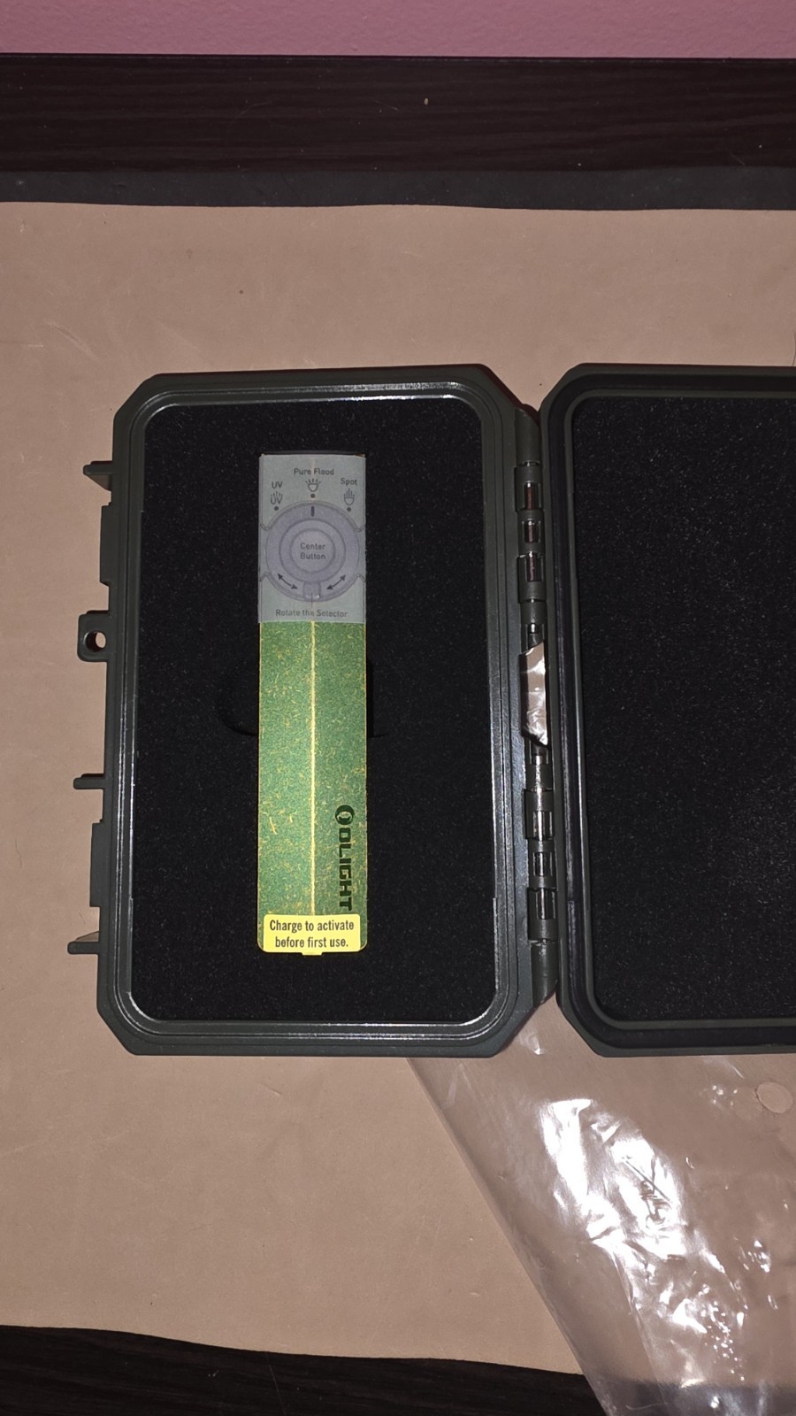 Limited Olight C.O.R.E. Antique Green Arkpro 4-in-1 Flashlight + USB-MCC + Case