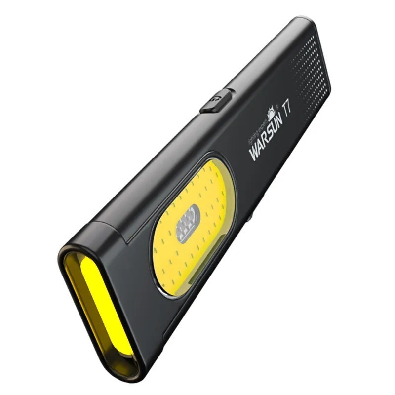 WARSUN LED KEYCHAIN FLASHLIGHT USB C RECHARGEABLE 600LM MINI TORCH POCKET SIZED