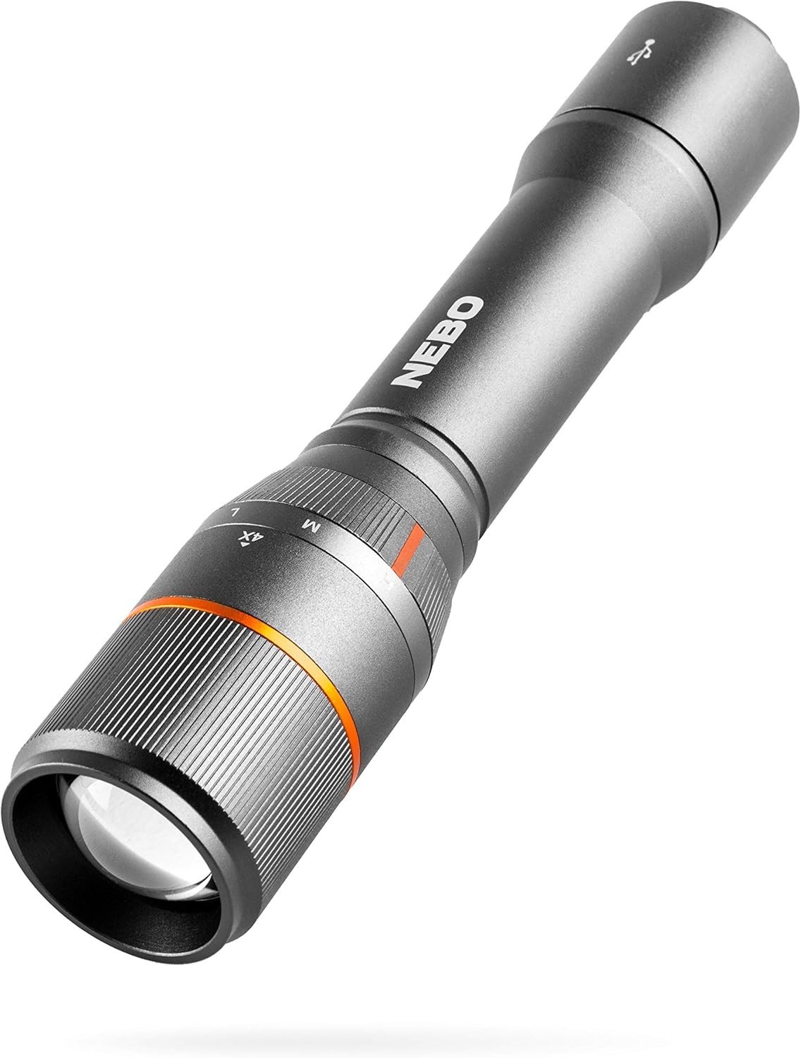 Davinci Compact LED Flashlight & Portable Charger: 2000 Lumens of Brilliance