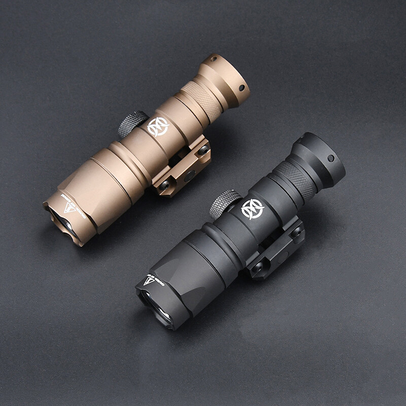 Tactical Airsoft M300 M600 Flashlight SF Search Light Fit 20mm Picatinny Rail