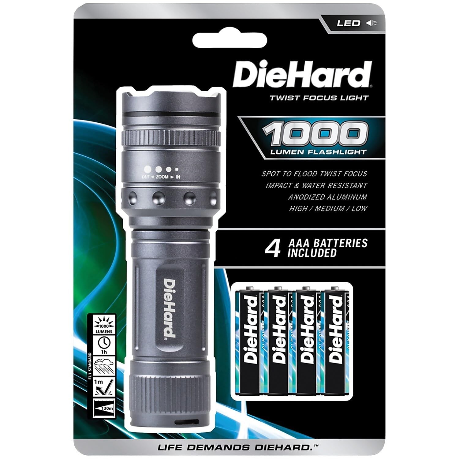 1000 Lumen Precision Focus Flashlight 416122