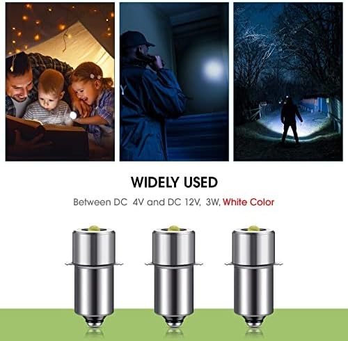 3 Count Maglite 300L Led Bulb 3 4 5 6 Cell C D Flashlight Upgrade Replacement