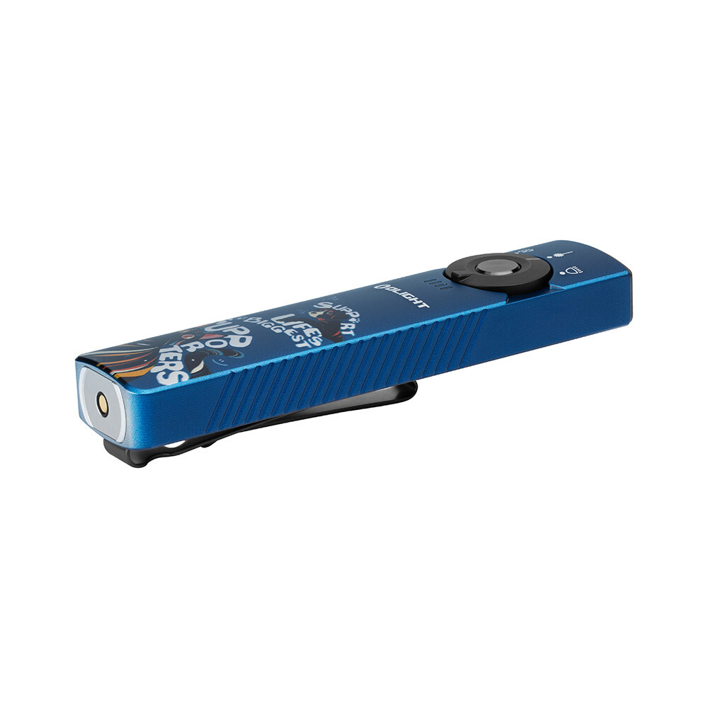 Olight Arkfeld Pro Paw Edition CW LED Light/Green Beam/UV, 1300 Lum, 5700~7000K