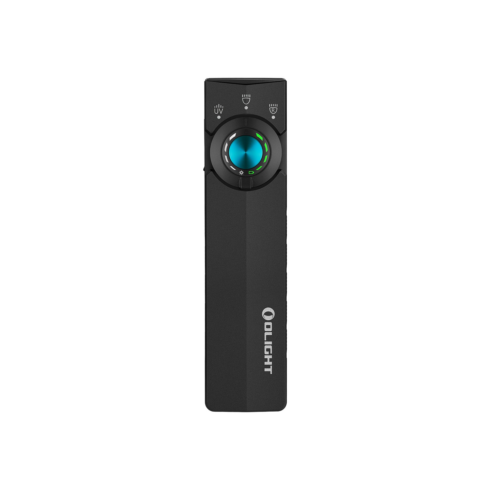 Olight ArkPro Lite Matte Black 3-in-1 Flashlight, 1200 Lu White/40L Red/UV Light