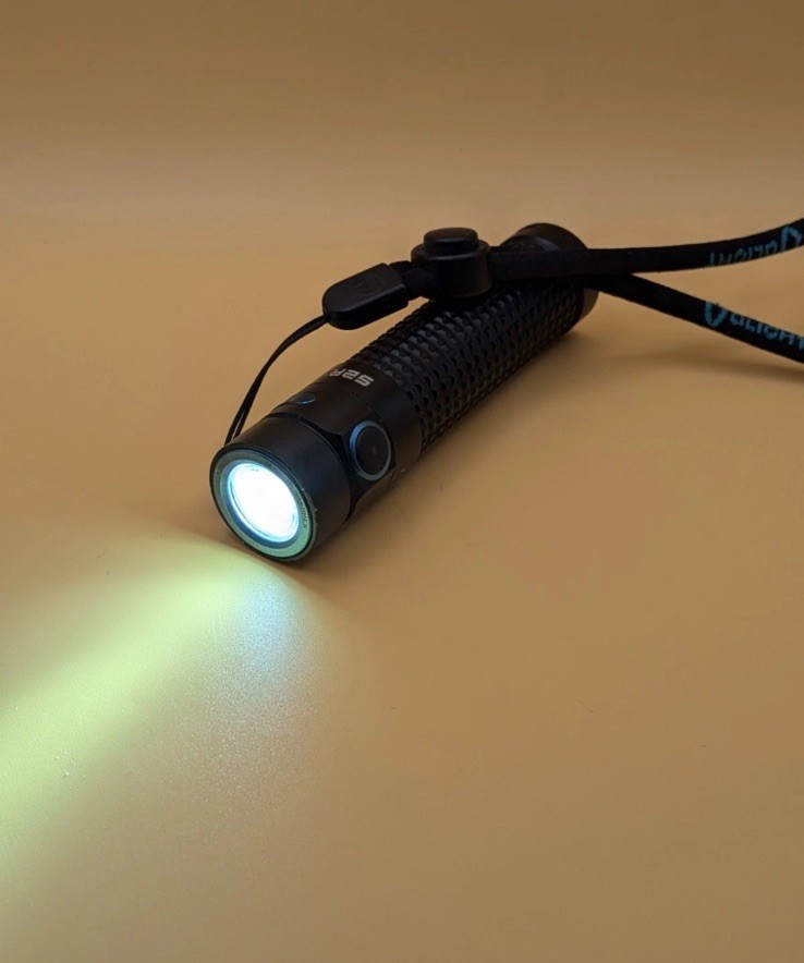 Olight S2R-II Rechargeable LED Flashlight with extra Lanyard